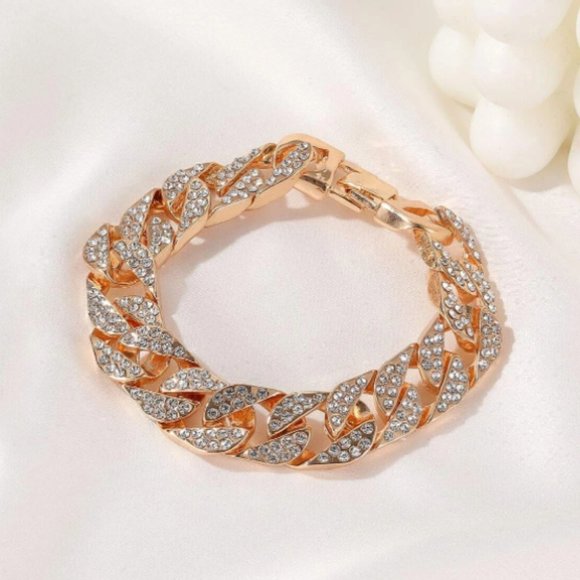 Cuban Curb Miami Link Bracelet - Picture 2 of 6